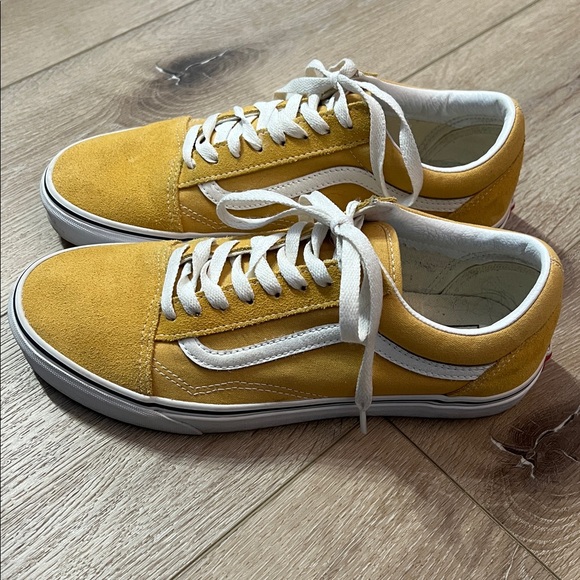 Vans - mustard/gold men’s/women’s suede OLD SKOOL SHOE in great condition! - Picture 2 of 10